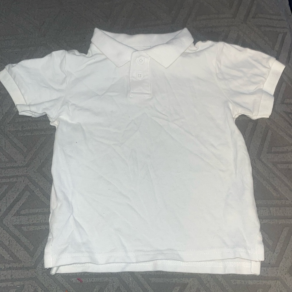 White polo shirt